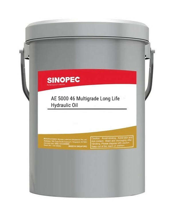 Sinopec AE 5000 46 Multigrade Long Life Hydraulic Oil, 16Kg/18L
