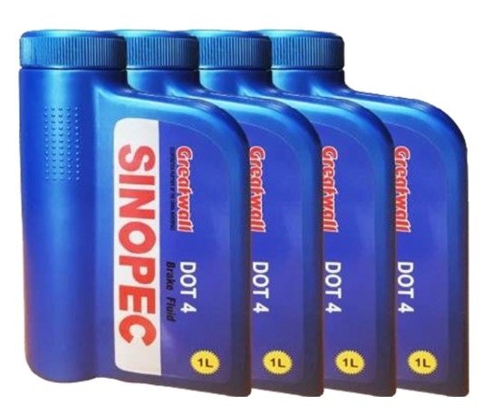 Sinopec DOT 4 Brake Fluid, 1L