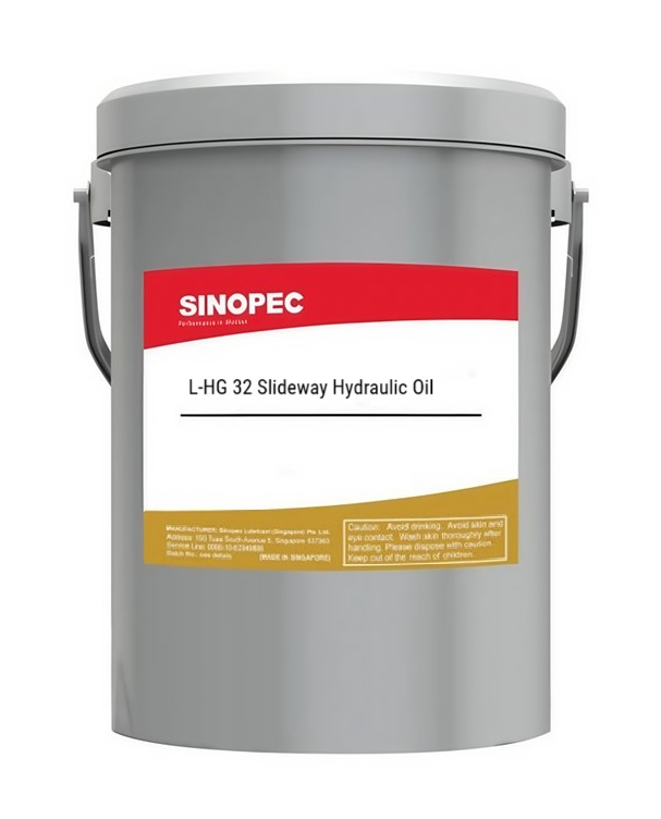 Sinopec L-HG 32 Slide-way Hydraulic Oil, 16Kg/18L