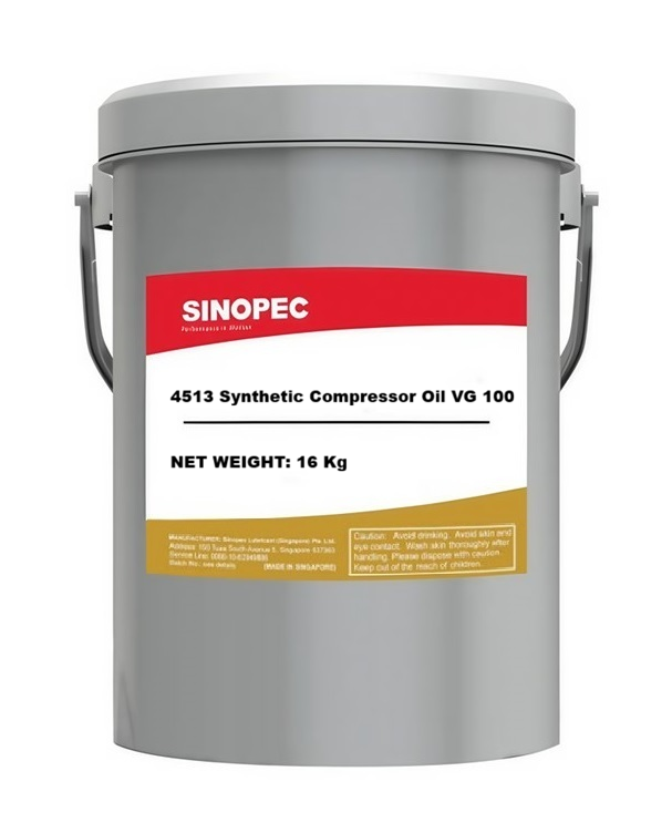 Sinopec 4513 Synthetic Compressor Oil VG 100,16Kg